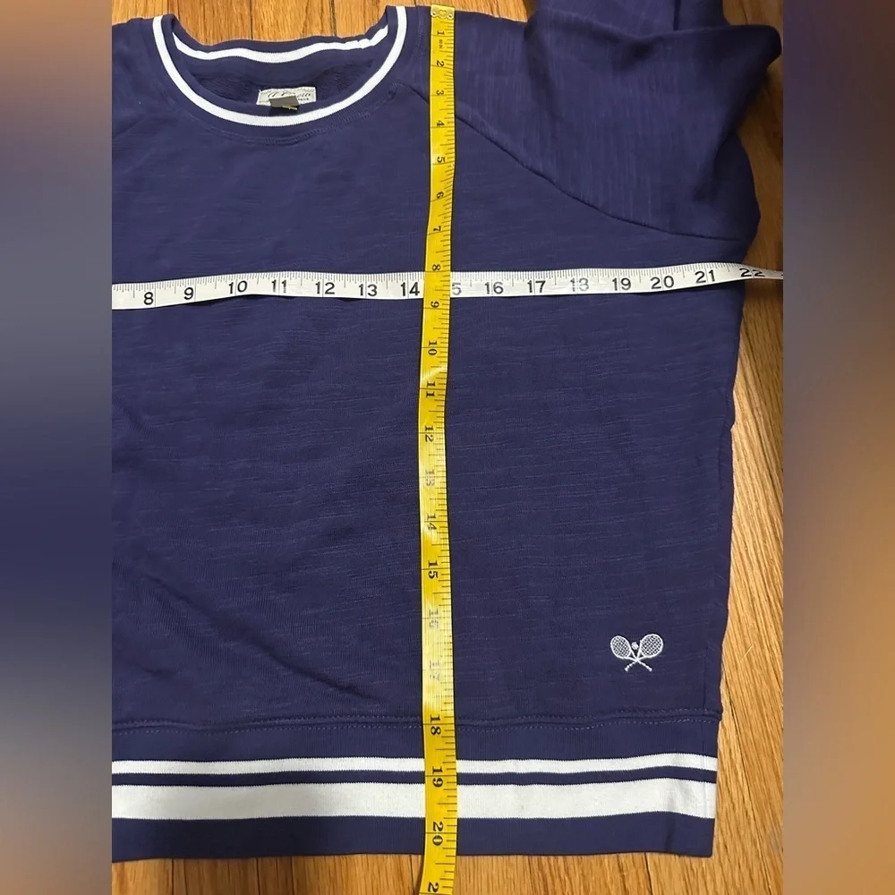 J. Crew Vintage Fleece in Rich Purple